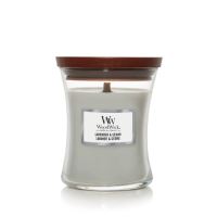 WoodWick Lavender &amp; Cedar candela profumata con stoppino di legno 275 g