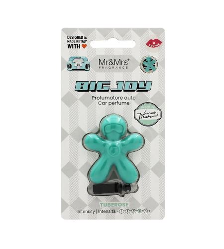 Mr&Mrs Fragrance Big Joy Tuberose profumo per auto