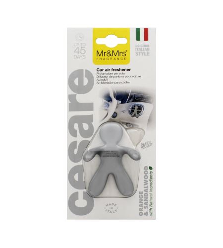 Mr&Mrs Fragrance Cesare Orange & Sandalwood profumo per auto