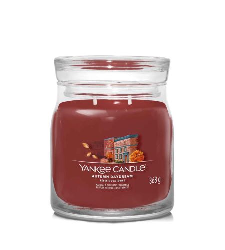 Yankee Candle Autumn Daydream Signature candela media 368 g