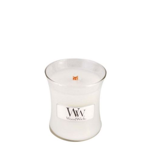 WoodWick Island Coconut candela profumata con stoppino di legno 85 g