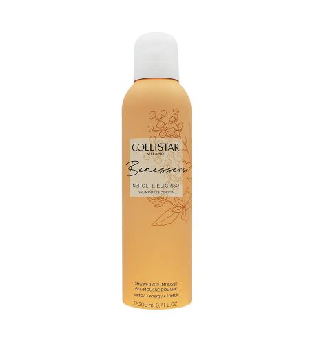 Collistar Benessere Neroli and Helichrysum bagnoschiuma con texture gel 200 ml