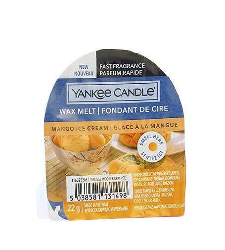Yankee Candle Mango Ice Cream cera profumata 22 g