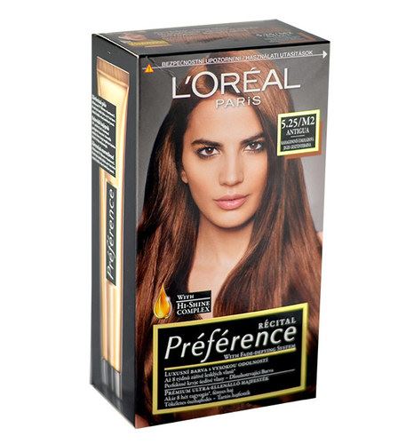 L'Oréal Paris Préférence Récital Hair Colour tinta per capelli 1 pz 5,25-M2 Antigua