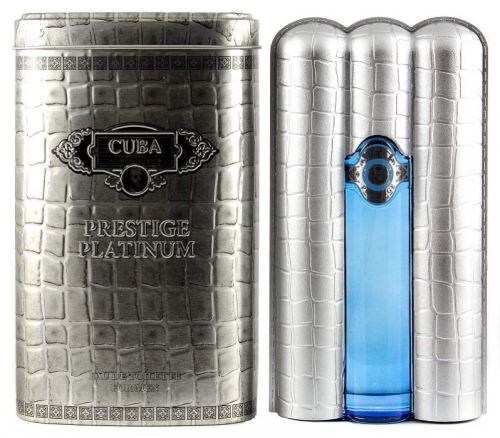 Cuba Prestige Platinum Eau de Toilett da uomo 90 ml