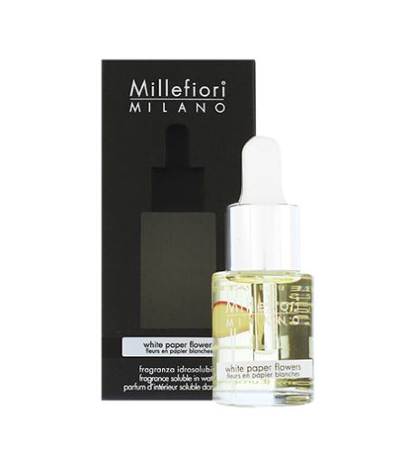 Millefiori Milano White Paper Flowers olio profumato 15 ml