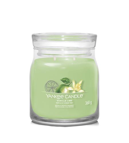 Yankee Candle Vanilla Lime Signature candela media 368 g