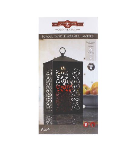 Candle Warmers Scroll lanterna riscaldante per candele černá