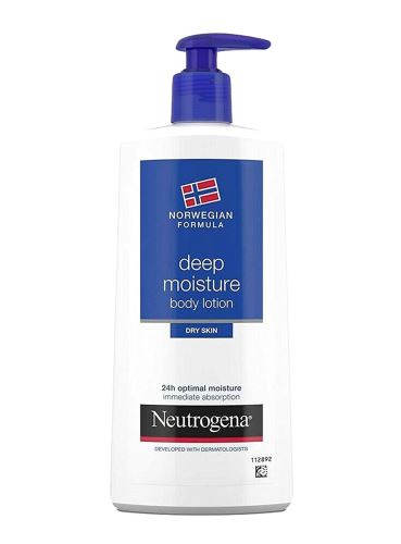 Neutrogena Norwegian Formula Deep Moisture lozione per il corpo super idratante per la pelle secca do donna 400 ml