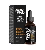 NISHMAN Beard and Mustache Care Oil olio per la barba