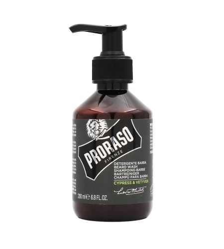 PRORASO Cypress & Vetyver shampoo per barba 200 ml