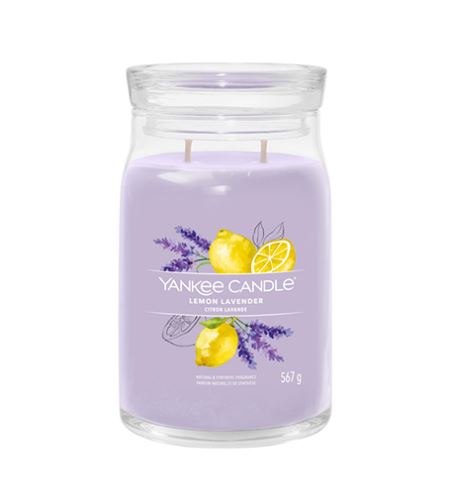 Yankee Candle Lemon Lavender Signature candela grande 567 g