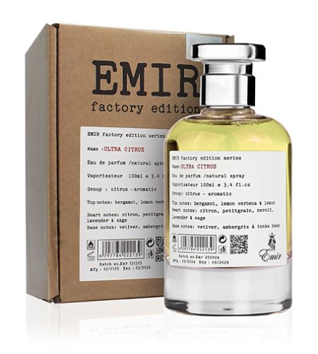 Emir Factory Edition Ultra Citrus Eau de Parfum da uomo 100 ml