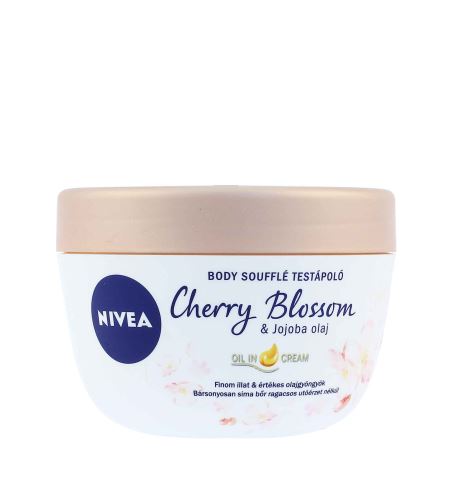 Nivea Cherry Blossom & Jojoba Oil soufflé per il corpo 200 ml