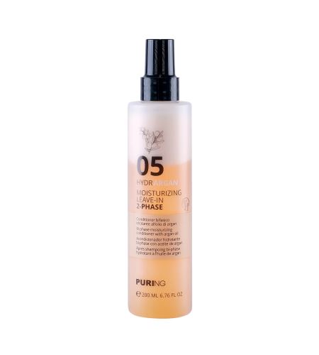 PURING 05 Hydrargan Moisturizing Leave-In 2-Phase condizionatore senza risciacquo 200 ml