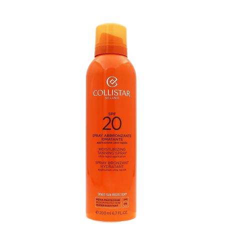 Collistar Moisturizing Tanning Spray spray solare SPF 20 200 ml