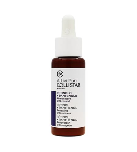 Collistar Attivi Puri Retinol + Panthenol siero antirughe al retinolo con pantenolo 30 ml