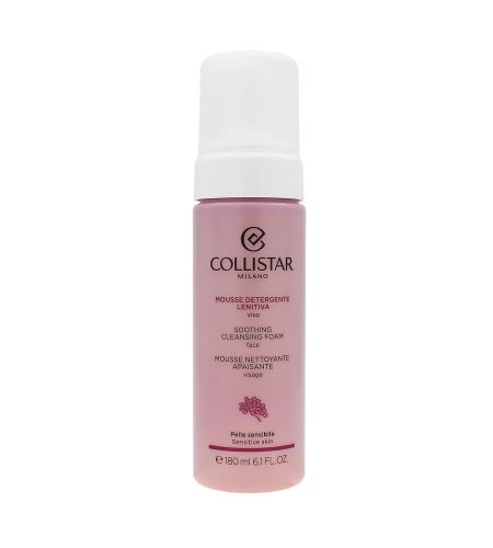 Collistar Soothing Cleansing Foam schiuma detergente lenitiva 180 ml