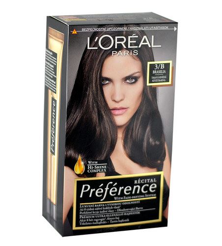 L'Oréal Paris Préférence Récital tinta per capelli 3-B Brasilia