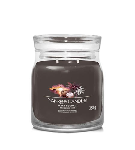 Yankee Candle Black Coconut Signature candela media 368 g