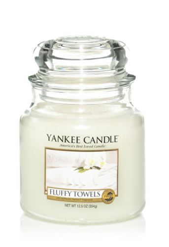 Yankee Candle Fluffy Towels candela profumata 411 g