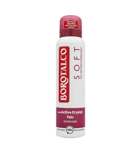 Borotalco Soft Deo Spray deospray 150 ml