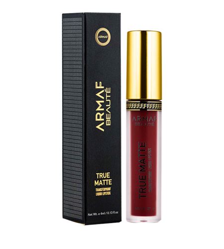 Armaf Beaute True Matte Transferproof Liq Lipstick rossetto liquido matte 4 ml