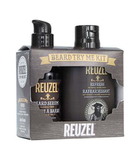 REUZEL Clean & Fresh Beard Try Me Kit confezione regalo da uomo