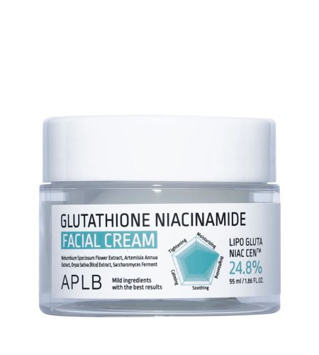 APLB Glutathione Niacinamide Facial Cream crema illuminante per il viso 55 ml