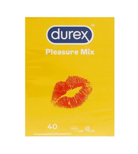 Durex Pleasure Mix preservativi 40 pz