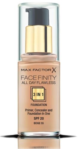 Max Factor Face Finity 3in1 Foundation SPF20 trucco 3 in 1 30 ml 55 Beige