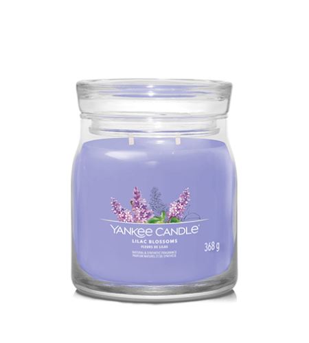 Yankee Candle Lilac Blossoms Signature candela media 368 g