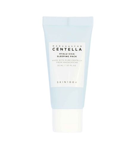 SKIN1004 Madagascar Centella Hyalu-Cica Sleeping Pack maschera notte perfezionante e idratante per rassodare la pelle 30 ml