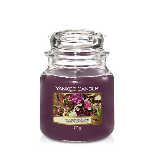 Yankee Candle Moonlit Blossoms candela profumata 411 g