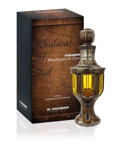 Al Haramain Khulasat Al Oud olio profumato da uomo 30 ml