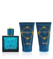 Versace Eros confezione regalo da uomo Eau de Toilett 50 ml + docciaschiuma 50 ml + balsamo post-rasatura 50 ml (1)