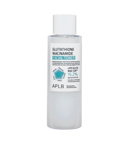 APLB Glutathione Niacinamide Facial Toner tonico idratante e illuminante per il viso 160 ml
